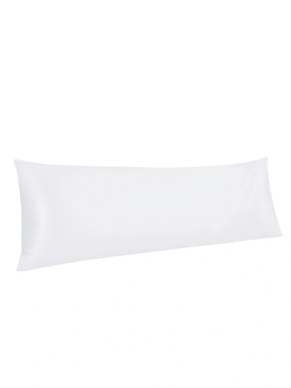 BODY PILLOW COVER Egyptian Cotton 20x54” WHITE
